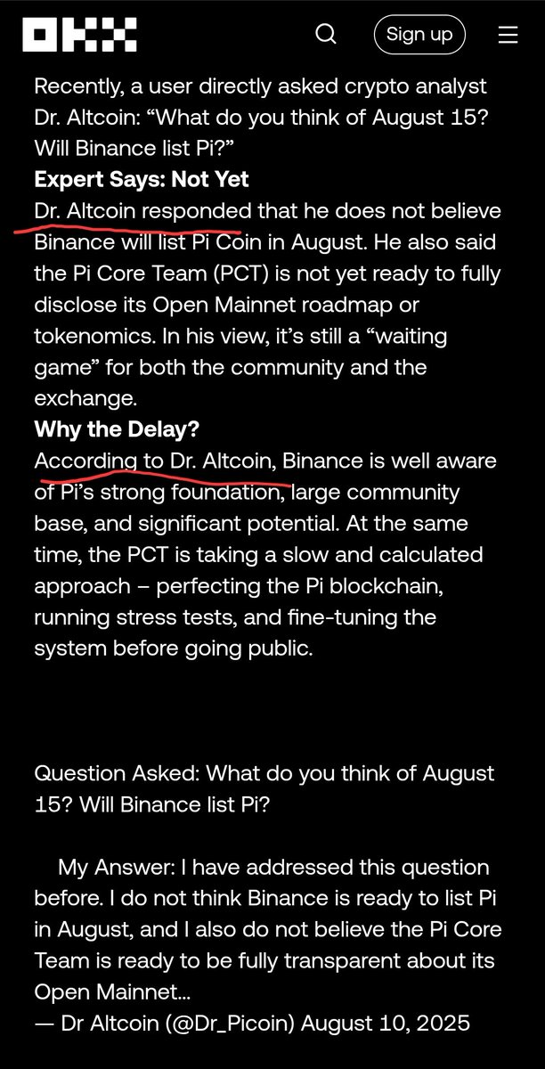 Dr Altcoin (@dr_picoin) on Twitter photo Thank you, OKX <a href="/okx/">OKX</a>, for quoting my post from X. I find it motivating when my posts are frequently quoted by major crypto exchanges and platforms, including OKX, Binance, Bitget, MEXC, Gate.io, CoinMarketCap, and others. <a href="/PiCoreTeam/">Pi Network</a>
<a href="/nkokkalis/">Nicolas Kokkalis</a> <a href="/Chengdiao/">Chengdiao Fan</a> Thank you, OKX <a href="/okx/">OKX</a>, for quoting my post from X. I find it motivating when my posts are frequently quoted by major crypto exchanges and platforms, including OKX, Binance, Bitget, MEXC, Gate.io, CoinMarketCap, and others. <a href="/PiCoreTeam/">Pi Network</a>
<a href="/nkokkalis/">Nicolas Kokkalis</a> <a href="/Chengdiao/">Chengdiao Fan</a>