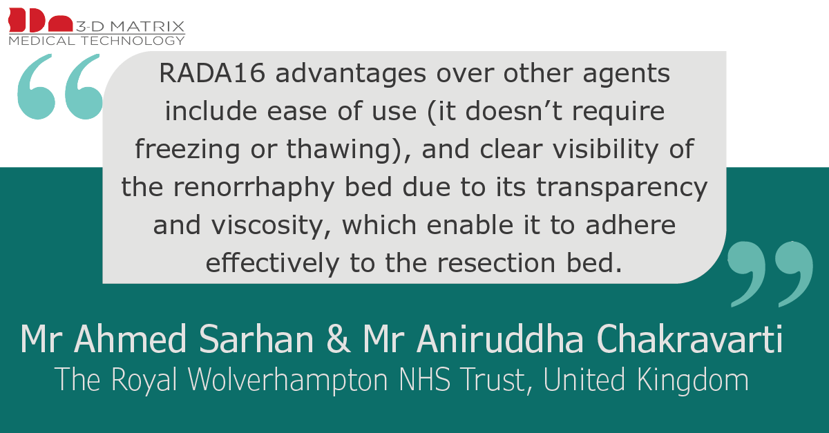 3dm_emea's tweet photo. In robotic-assisted #PartialNephrectomy, maintaining clear visibility of the surgical field is essential for precision and safety.
Here’s what leading urologists are saying about #RADA16 (PuraShield).👇
To learn more, visit: https://t.co/4KTPZj4xki
#PuraShield #Urology https://t.co/LOHEOQpEsp