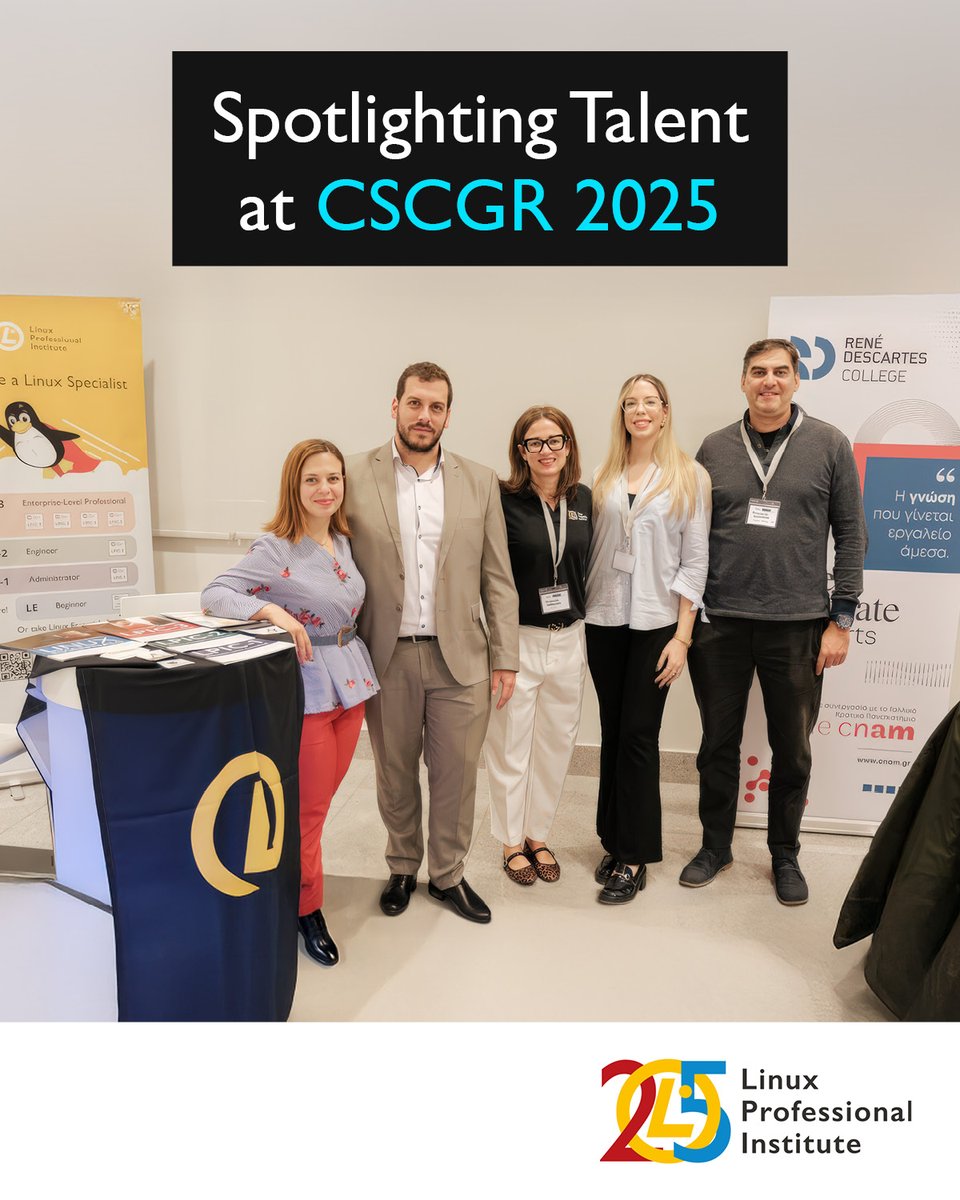 Linux Professional Institute Europe tweet media