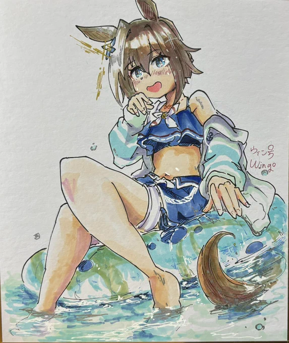 色紙夏シュヴァち