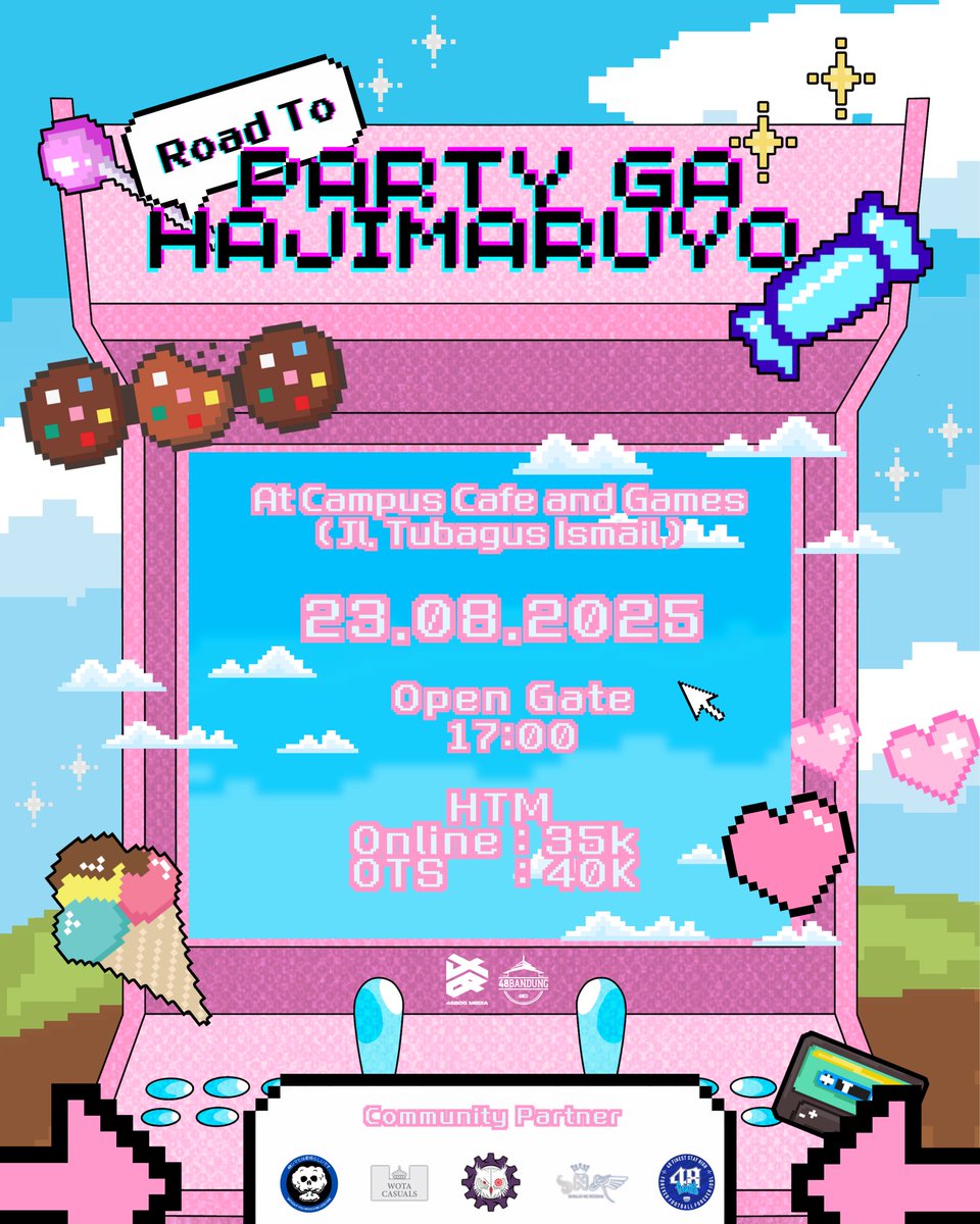 🎤✨ KARAOKE PARTY IS BACK! ✨🎤

Mini Karaoke Road to Party ga Hajimaru yo! Vol. 6 siap nemenin Sabtu kamu dengan nyanyi bareng, seru-seruan, dan ketemu temen sesama fans JKT48! 🥳
#RoadtoPGHYvol6