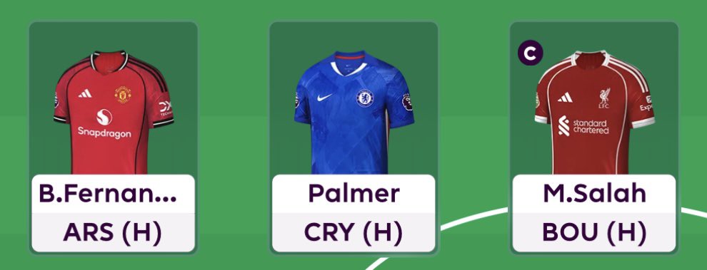 BigManBakar's tweet photo. The holy trinity of my GW1 draft ✅

Feel as if there are so many moving parts but these three are untouchable 🔒

Who are yours? https://t.co/8r63FrYxgC