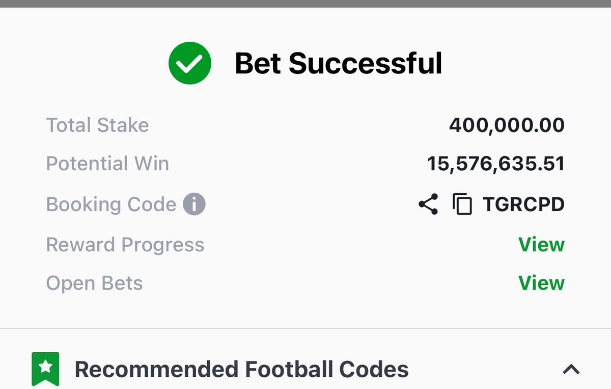 Kingsolomon_Jnr's tweet photo. SPORTYBET ❤️
MV6N7B  51 ODDS 
TGRCPD  20 ODDS 

20 odds edit ✍️ BANKBET👇🏿👇🏿
https://t.co/hq2CRKY1OA
https://t.co/hq2CRKY1OA https://t.co/Acc2RO09Dw