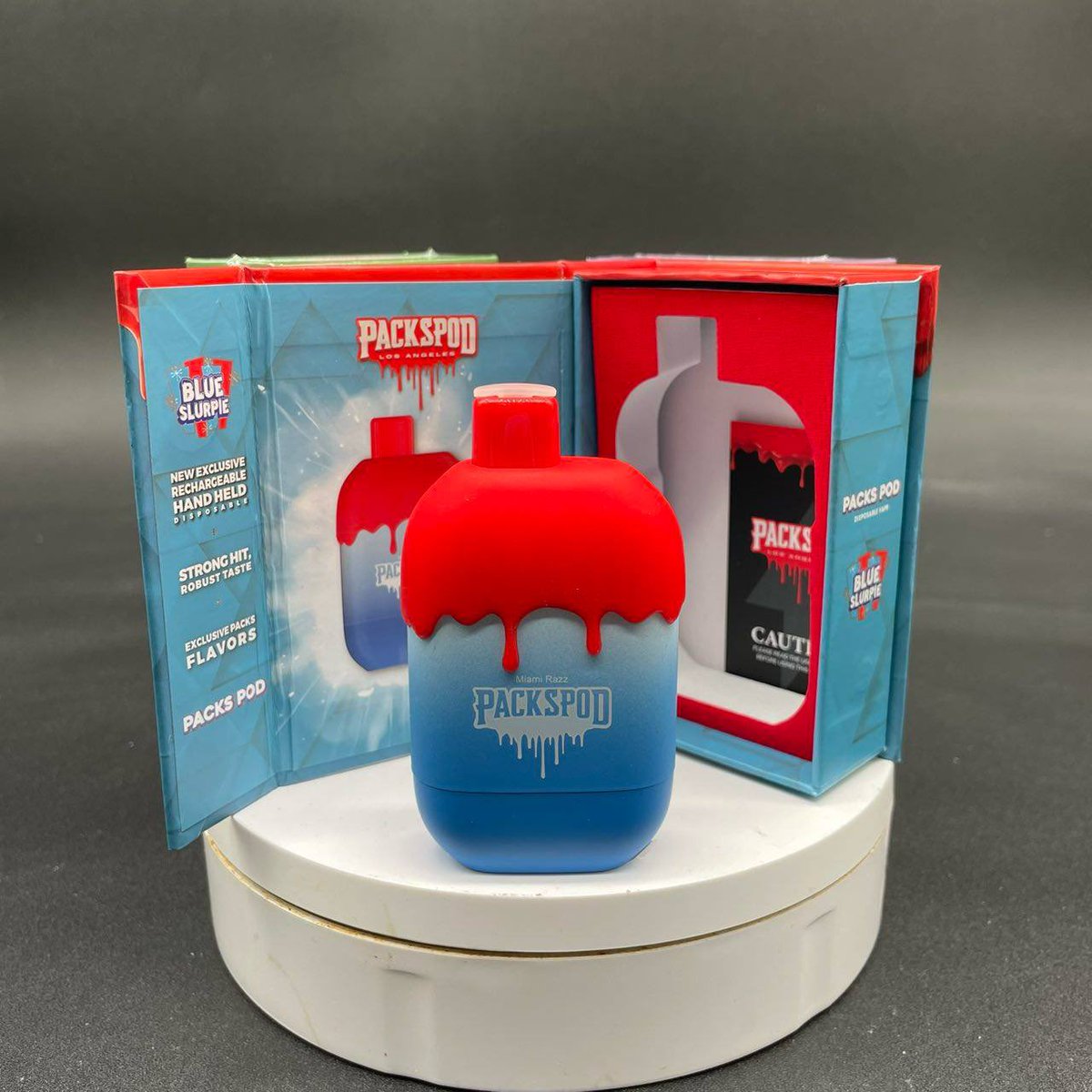 PACKSPOD 🛡️

📌 6k Puffs Nicotine Vape

Authentic in Stock 

Link Boi….