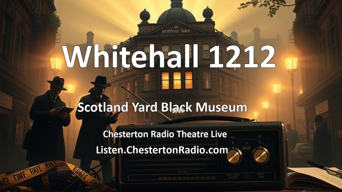 True Stories from the Scotland Yard Black Museum of Murder Weapons Live on <a href="/ChestertonRadio/">Chesterton Radio Theatre</a>. Chuck the TV and discover a whole new world where your imagination creates the pictures!
youtube.com/live/hKR7-pXv2…