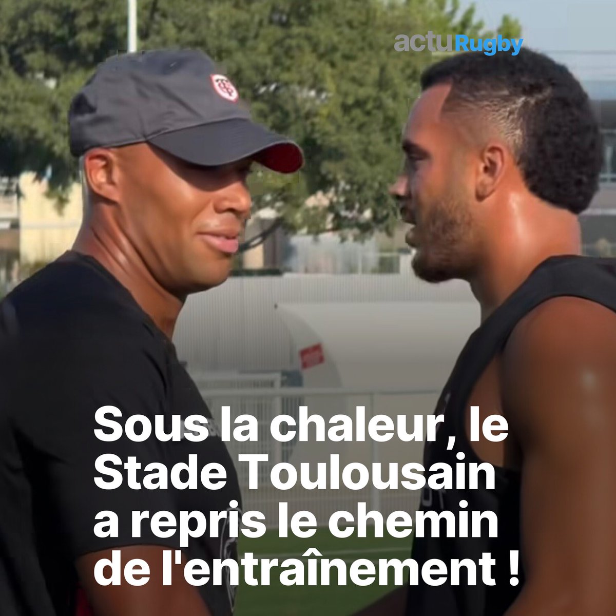 🔴⚫ 🏉 Quelques internationaux encore en vacances, Dupont toujours convalescent mais des recrues bien présentes à la reprise pour le Stade Toulousain ! ⬇️

actu.fr/sports/rugby/p…