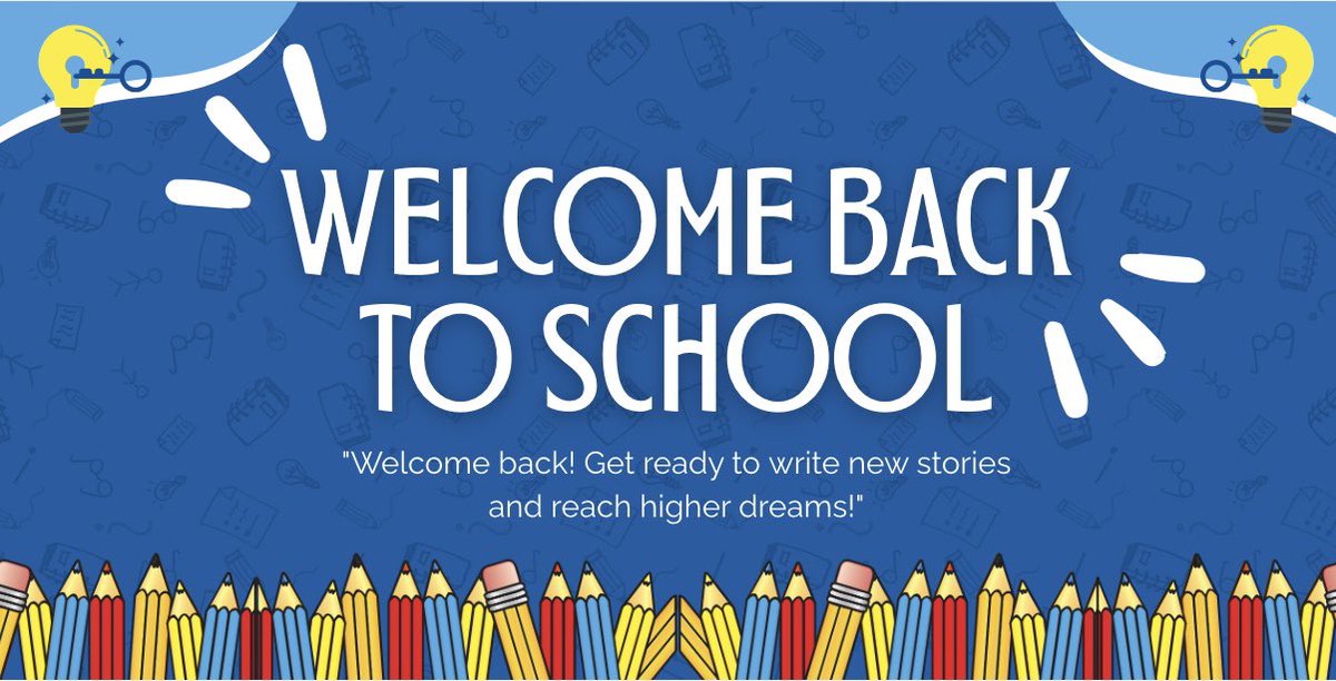 The WMS is wishing the staff &amp; students a fantastic, first day of school!