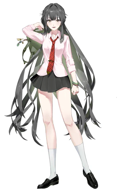 ハジメ学生服通常ver.! #OC #oc #illustration