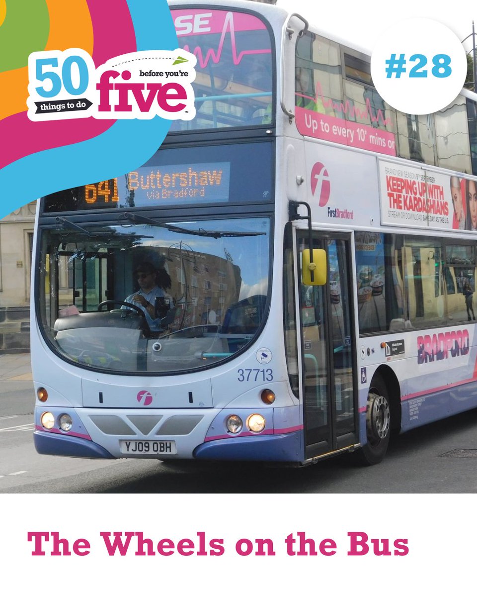 This Week's Hashtag is #28WheelsOnTheBus! Public transport might be routine for adults, but for a child, it can be the start of an adventure! By making travel time interactive, you turn everyday journeys into learning experiences for your child.
