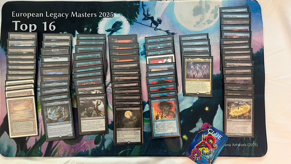 tobi (@tobiwipf) on Twitter photo Awesome weekend full of high level Legacy at <a href="/EternalManiaBE/">Eternal Mania</a>! Split top 8 in main event and went 5-2 ending 9th in <a href="/EULegacyMasters/">European Legacy Masters</a>, only losing to <a href="/Fake_Futurism/">Futurism</a> and Gustav!
Couldn’t have done it w/o coaching from <a href="/ecobaronen/">Andreas / ecobaronenMTG</a>
Congrats to the unstoppable <a href="/L4r55on/">Johan Larsson</a> on the win! Awesome weekend full of high level Legacy at <a href="/EternalManiaBE/">Eternal Mania</a>! Split top 8 in main event and went 5-2 ending 9th in <a href="/EULegacyMasters/">European Legacy Masters</a>, only losing to <a href="/Fake_Futurism/">Futurism</a> and Gustav!
Couldn’t have done it w/o coaching from <a href="/ecobaronen/">Andreas / ecobaronenMTG</a>
Congrats to the unstoppable <a href="/L4r55on/">Johan Larsson</a> on the win!