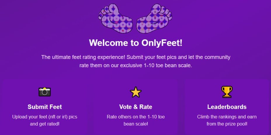 OnlyFeet, our first game is coming soon to Monad testnet
The first beta version is invite only

Fill the form ASAP, the link will be closed within 48 hours.:
monadfeet-invite.vercel.app