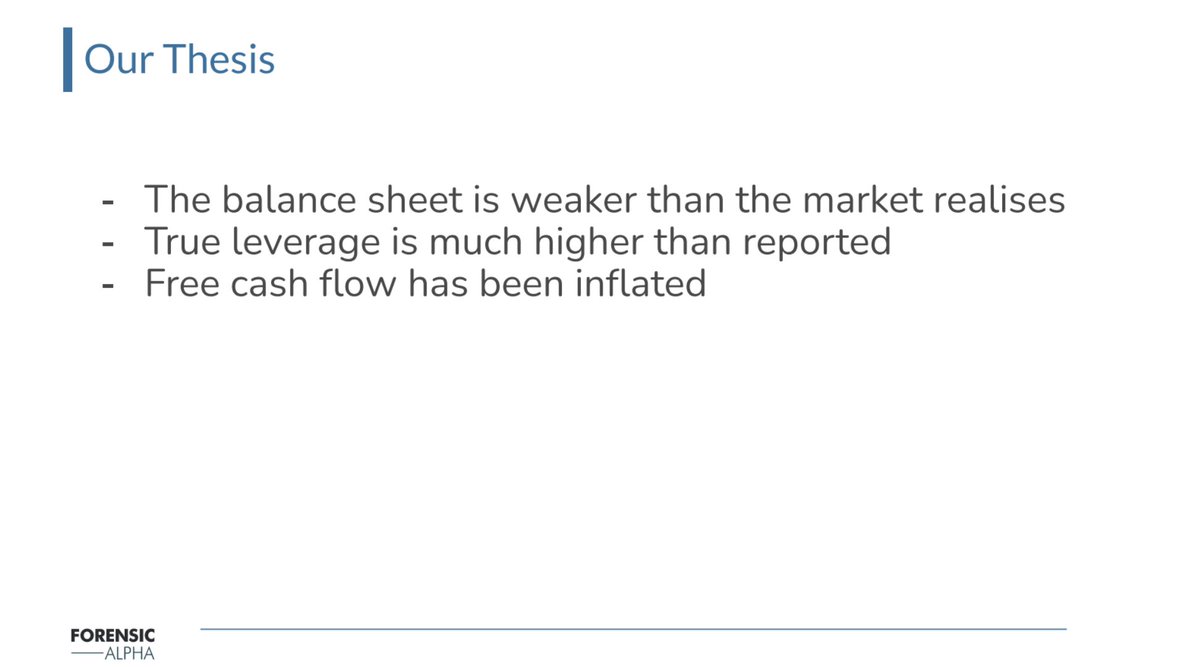 ForensicAlpha's tweet photo. The surprise rights issue today at Orsted (down 27% today) goes to the heart of our thesis, which we set out at the IRF Best Equity Shorting Conference last month. Our system identified a balance sheet that was much weaker than the market realised $ORSTED https://t.co/SdTDCr5BnI