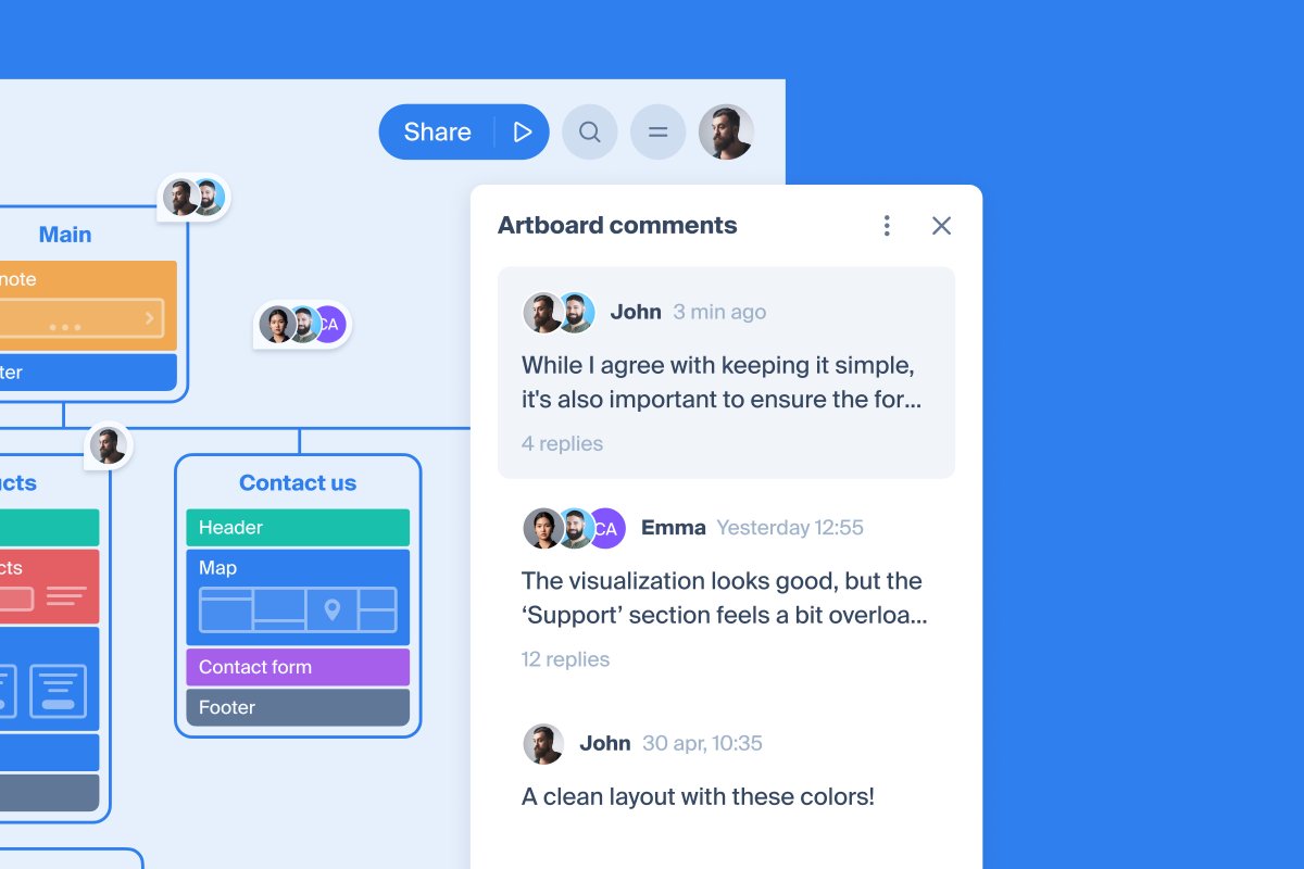 ok but… we just dropped a comments sidebar 👀
all your artboard threads in one place. No more “where’s that bubble??” hunts.
Click. Read. Argue over sitemap flow or section titles. Done.

Try here: octopus.do