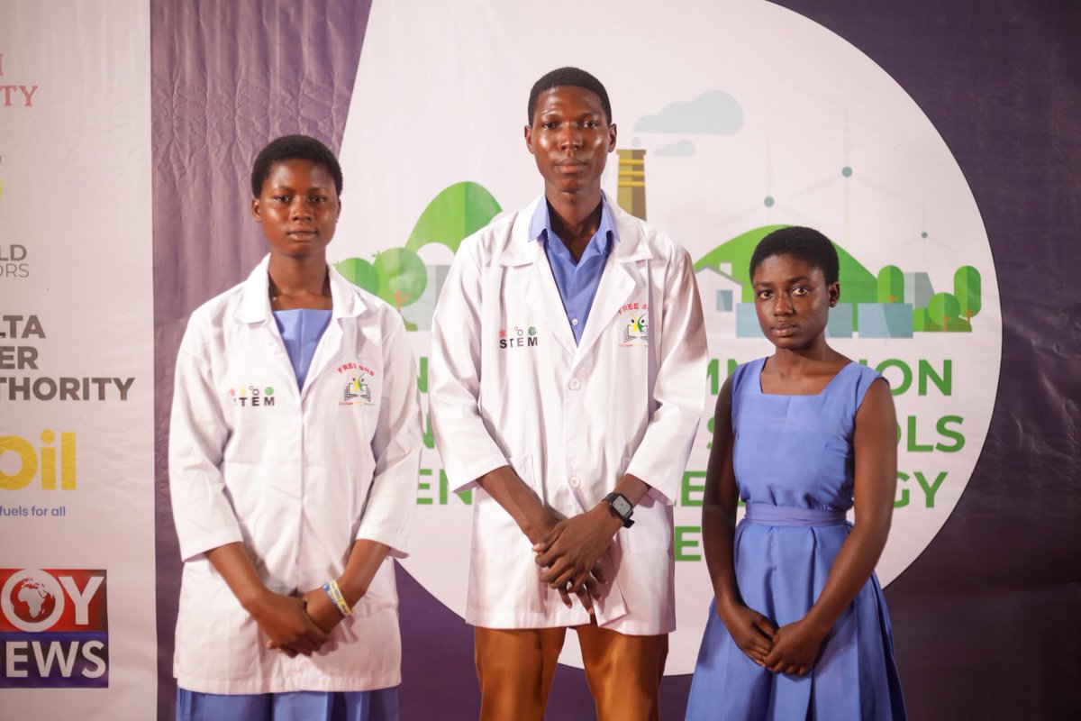 Contestants from Kintampo SHS
 #ECSHSREChallenge