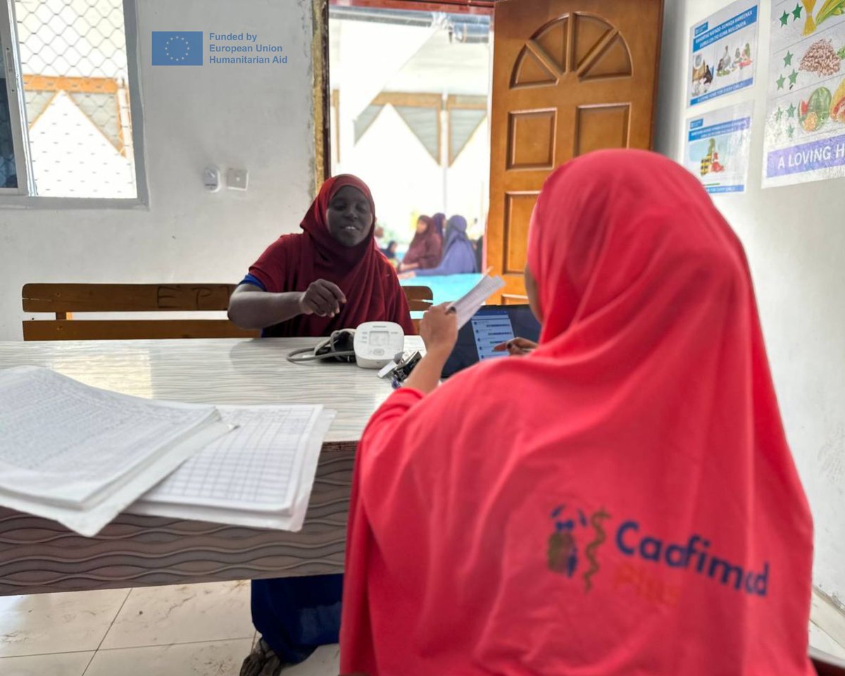 CaafimaadP's tweet image. Every safe birth is a step toward a healthier #Somalia. Thanks to the support of @ECHO_CESAfrica, we’re strengthening maternal and newborn care from antenatal services to skilled delivery and postnatal support, giving mothers and babies the best possible start in life.