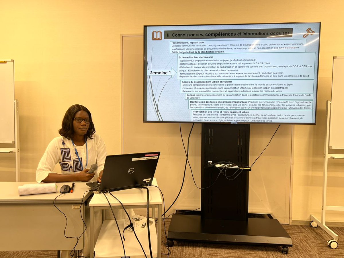 Mme NDAO Rama, Cheffe de la Division de la Planification et Gestion urbaine à la Direction générale de l’Urbanisme et de l’Architecture, elle a suivi une formation au japon portant sur la planification urbaine globale pour les pays francophones d’Afriques.
facebook.com/share/p/1PNGjm…