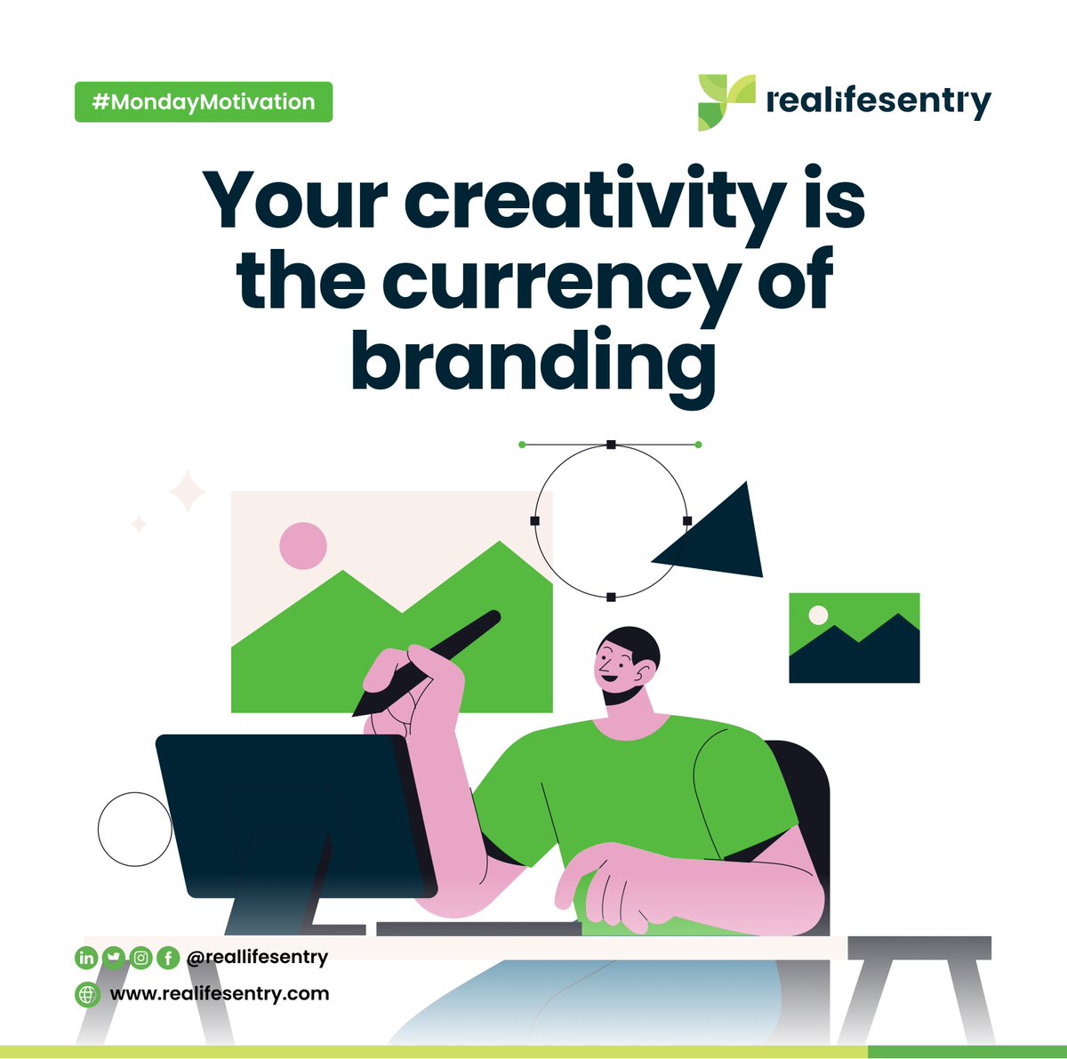 reallifesentry's tweet photo. Every stroke, every idea, every spark - that’s your brand’s true wealth. 💡
Keep creating, because your imagination is priceless.
#MondayMotivation #BrandingTips #CreativityCurrency #Realifesentry #ThinkCreateInspire https://t.co/C1XCWWoHIg