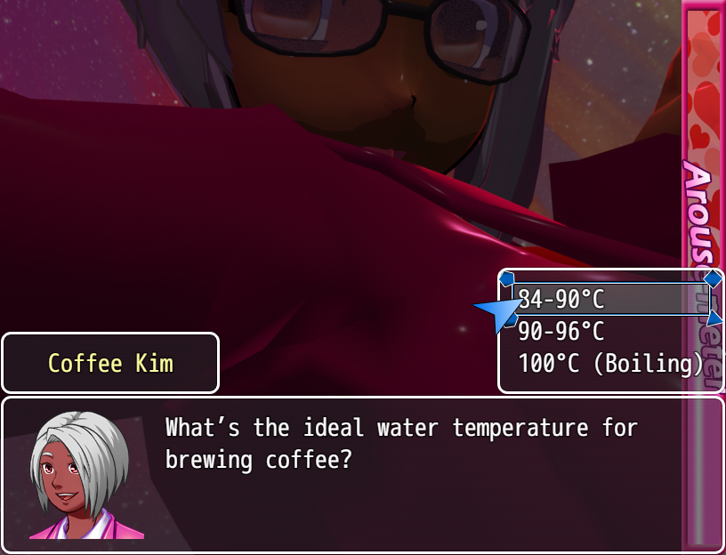 butterwiggle0's tweet photo. How is your knowledge about coffee?? Coffee Kim will put you to the test! #FlashFront #RPGmaker https://t.co/n3dScmkCMn