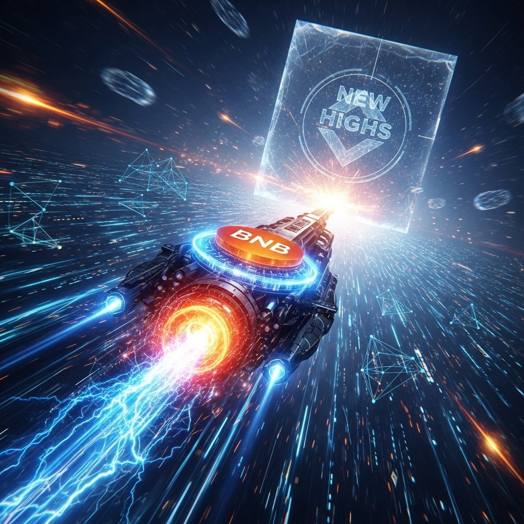 bitmorpho's tweet photo. 1/8 BNB IN THE SPOTLIGHT: A POWERHOUSE AT A CROSSROADS?
August 11, 2025: #BNB, the crypto world's heavyweight, is turning heads. π With prices fluctuating between $850 and $1200, is its bullish surge set to continue to new highs, or is a pullback looming? Our deep dive reveals the key drivers & market analysis! π
#BNB #BNBChain #CryptoOutlook #NewHighs