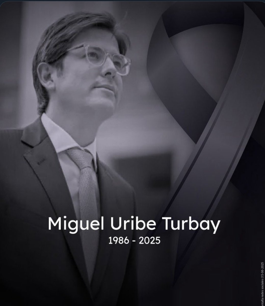 IdaniaChirinos's tweet photo. Triste despertar para Colombia!   Muere el senador Miguel Uribe Turbay, paz a sus restos!!! https://t.co/l3PvEkcgtl