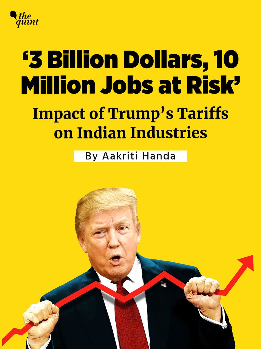 'The tariffs will impact everyone— from large manufacturers to karigars to yarn spinners, dyers, printers, people who make labels, buttons, laces, etc. and even the farmers.'
In this story, <a href="/aakriti_handa/">Aakriti Handa</a> uncovers the impact of Trump's tariffs on the billings of big manufacturers