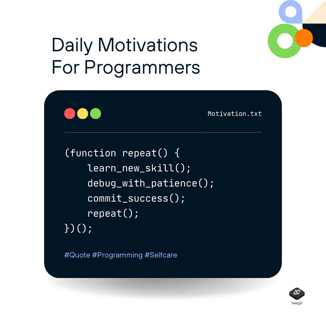 emmy_tweg's tweet image. Your skill set is your superpower. Keep leveling up.
#TechTuesday #CodeWisdom
🛠️🦸