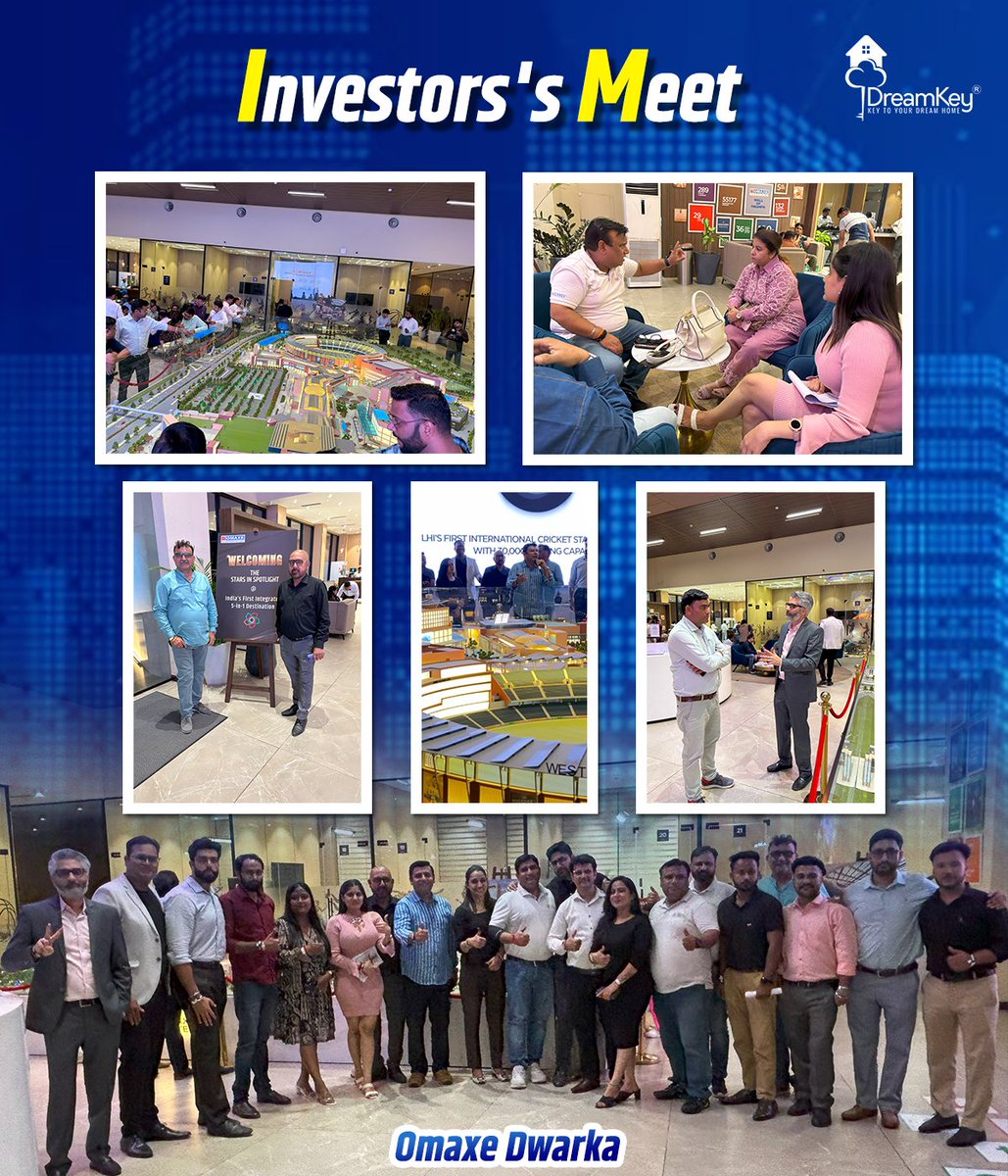 InfratechKey's tweet photo. Gratitude in every frame 
Thank you to our amazing clients, investors, and partners for making our Investors Meet a grand success.
Together, we’re not just building projects - we’re building dreams. 
#DreamKeyInfratech #InvestorsMeet #Gratitude https://t.co/VPQQjz41qN