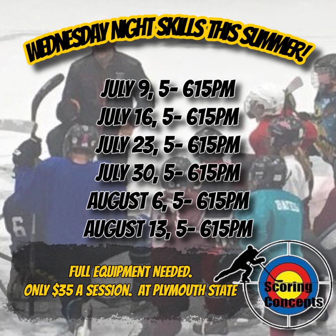 Still time this summer for drop in clinics to prepare yourself for the season ahead!
Tuesday 730pm at Ham
Wednesdays 5pm at PSU
Scroll thru for more info.  Don’t miss it!