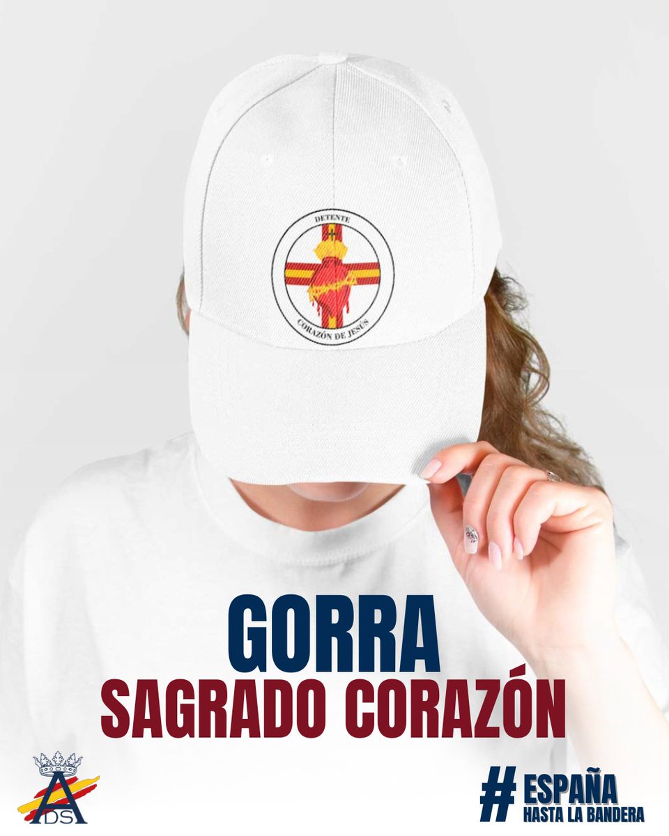 🚨 NUEVA #GORRA del #SAGRADOCORAZÓN
·
Ya disponible en #blanco y #azul en nuestra #web.
·
Hazte con la tuya aquí: arenaldesevilla.com/gorras-bandera…
·
#ArenalDeSevilla #España #BanderaEspaña #Verano #Playa #Piscina