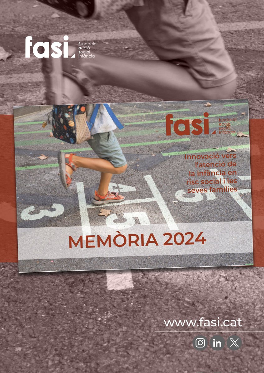 📢 Ja podeu consultar la Memòria de FASI!
Projectes, impactes, accions i dades d’un any de compromís social.
💻 Les trobareu a la nostra web, a l’apartat de transparència i també a l'apartat de Qui Som > Som una entitat social.
👉 #TercerSector #Memòria2024