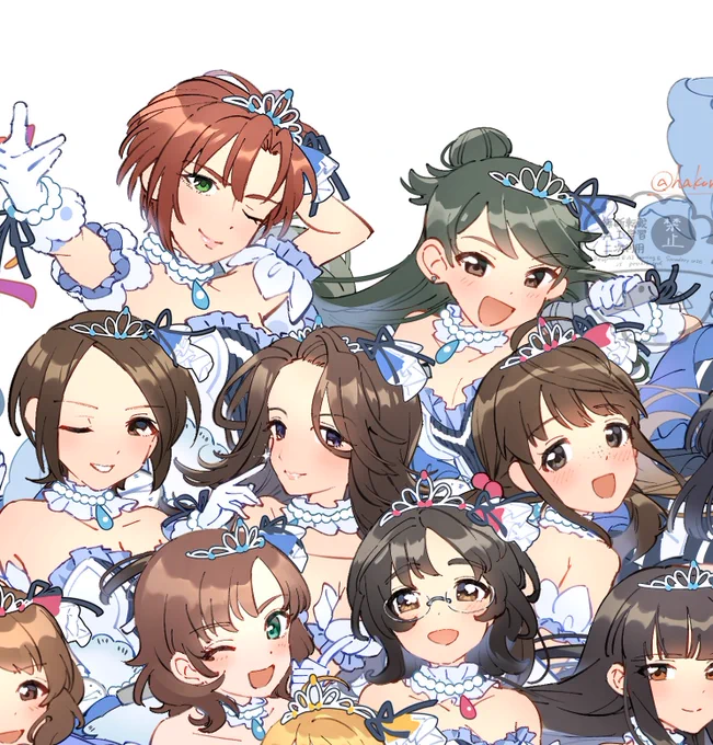 #デレステ10thまで100日なのでアイドル190人全員描きたい 78日目 木場真奈美 奥山沙織