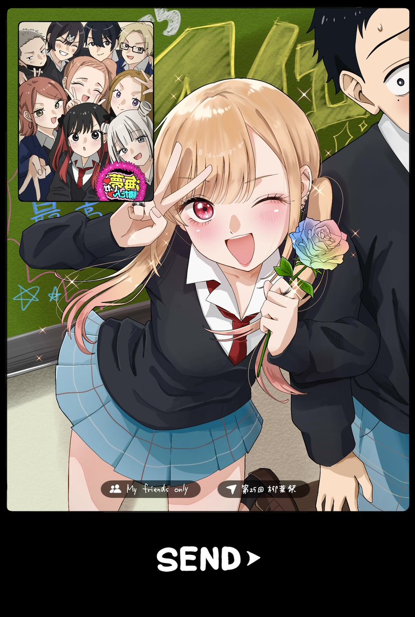 文化祭編たのしかった！！よいちょ！🥇💖
 #着せ恋  #着せ恋アニメ