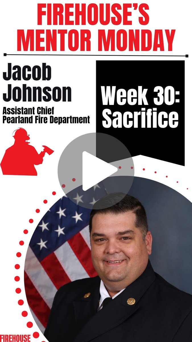 In Week 30 of Firehouse's Mentor Monday, there is a sacrifice that long-tenured members are expected to make, and our sacrifice of pushing through adversity to see our fire department at its prime is our mission.

Week 30: youtube.com/watch?v=zPTxEw…

Series: youtube.com/playlist?list=…