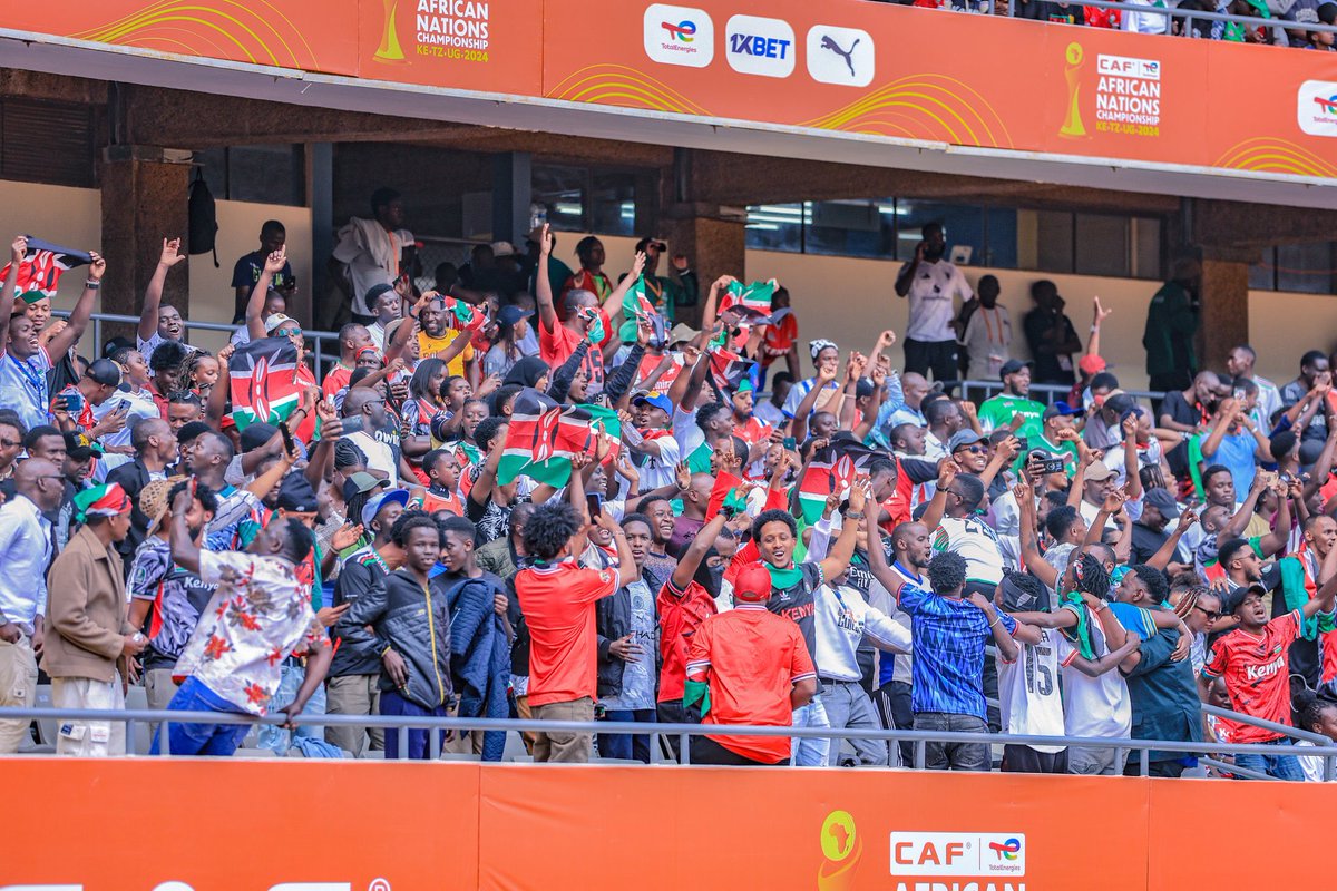 The good with #CHAN2024 challenges, whether ticketing or crowd control, is we are picking lessons for AFCON 2027. One thing for sure is Kenyans are very excited about these tournaments. From 2026 all Harambee Stars matches will be at Talanta City, which has 12k more seats than
