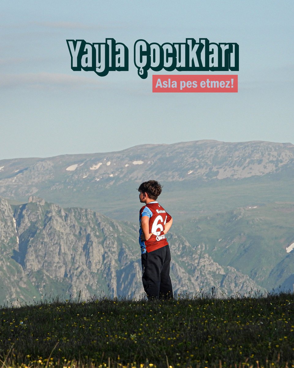 Her yeni gün, yeniden başlamaktır.  ❤️
Yayla çocukları, asla pes etmez. 💙