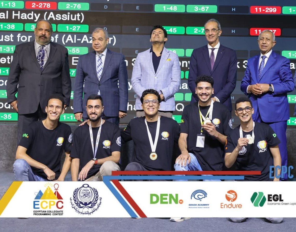 elzayat_19's tweet photo. ECPC 2025 Gold Medalists 💫 https://t.co/YzireORWXn