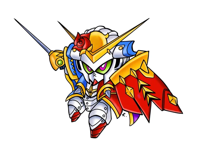#私はこういう絵師です見た絵師全員参加 SDガンダムやキャラクターをメインに描いてます。