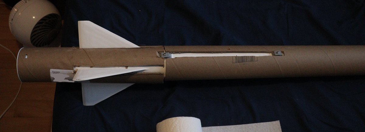 So it turns out my rocket fits perfectly in the tubes from my last 2 McMaster Carr orders.