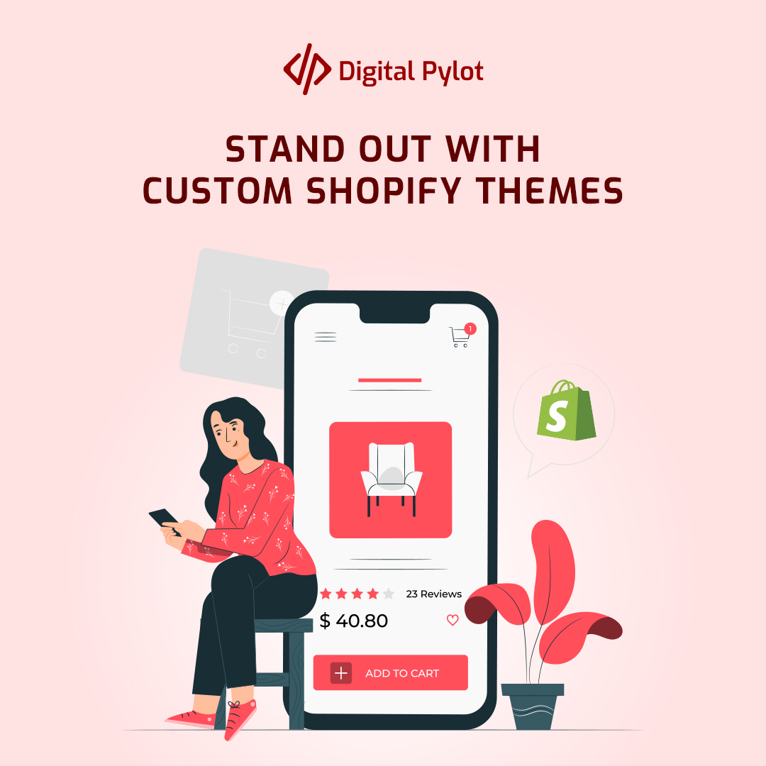 Digitalpylot's tweet image. At Digital Pylot, we create custom Shopify themes tailored to your products, customers, and growth goals.
From storefront flow to checkout experience, every detail works to convert browsers into loyal buyers.

#ShopifyExperts #EcommerceDesign #digitalpylot #CustomShopify