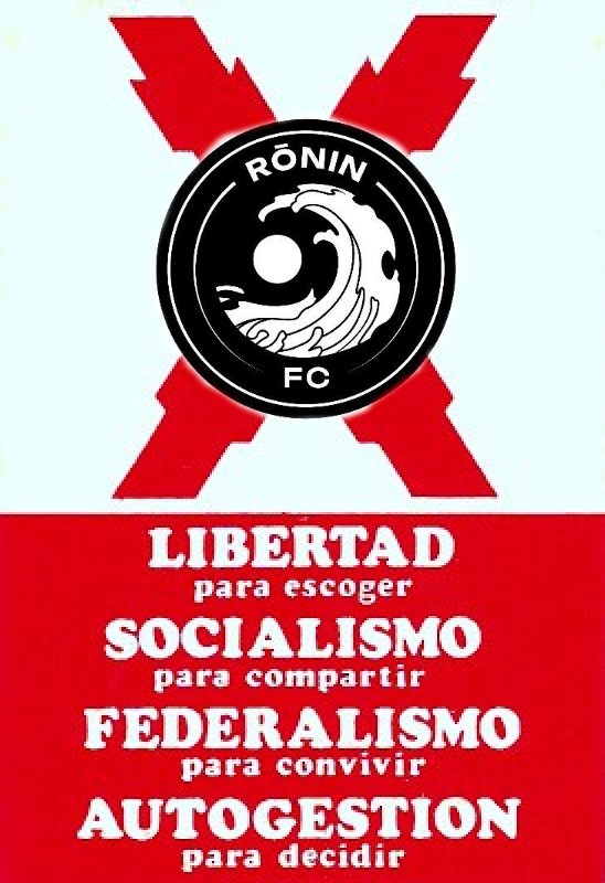 pablomurrrr's tweet photo. Rōnin es y será carlista, socialista y autogestionario #UltrasRoninFC https://t.co/3bOF7yEQTE