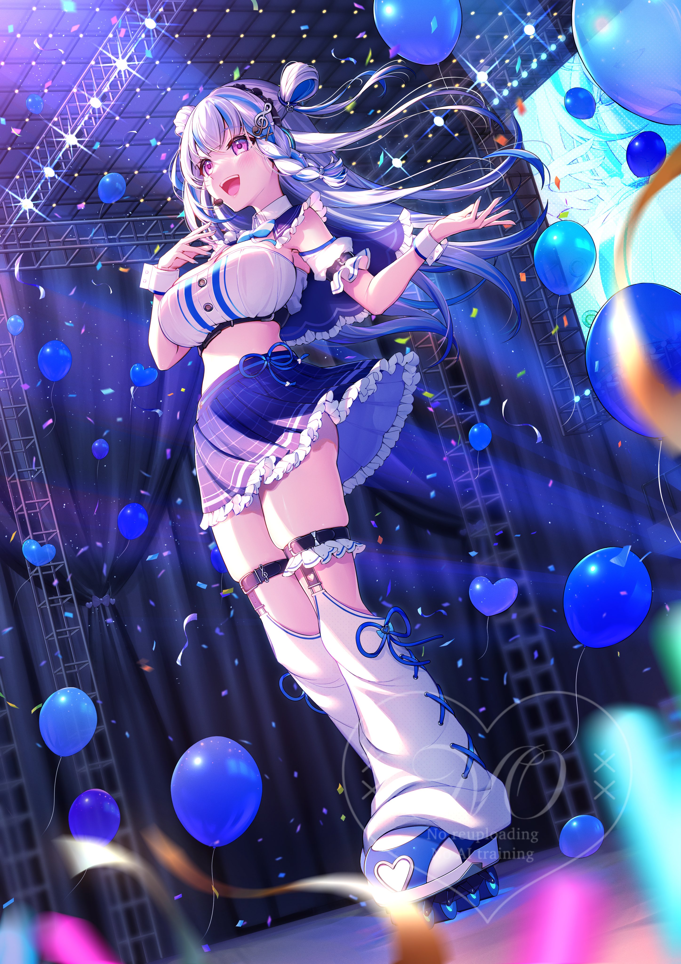 百合乃めに🩵🛼高校生Vsinger on X: 