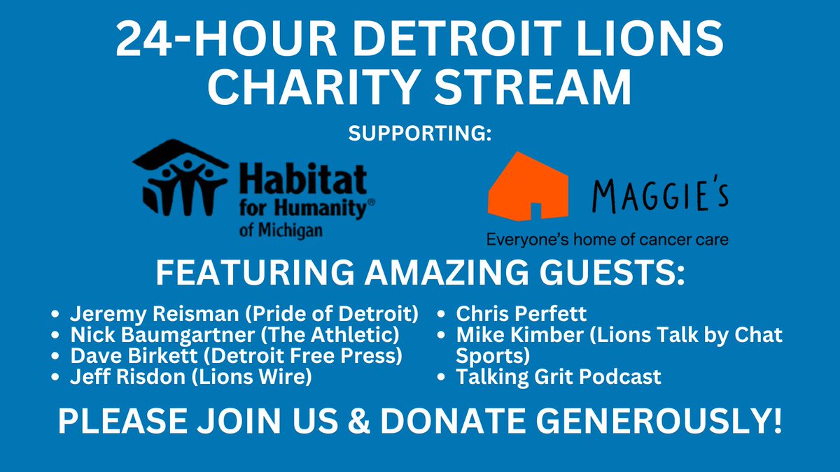 Live from Friday 7pm ET for a 24h charity stream

Celebrating 5 years of ROTL UK, raising money for two great causes and we'll be joined by some amazing guests

We hope you can join us, and please donate liberally!

youtube.com/watch?v=2DJBTM…