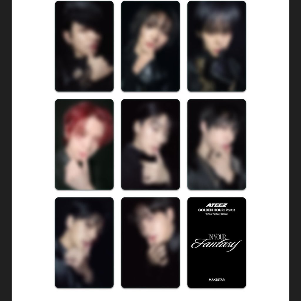 ATEEZ アチズGOLDEN HOUR : Part.3 'In Your Fantasy Edition' Fantasy