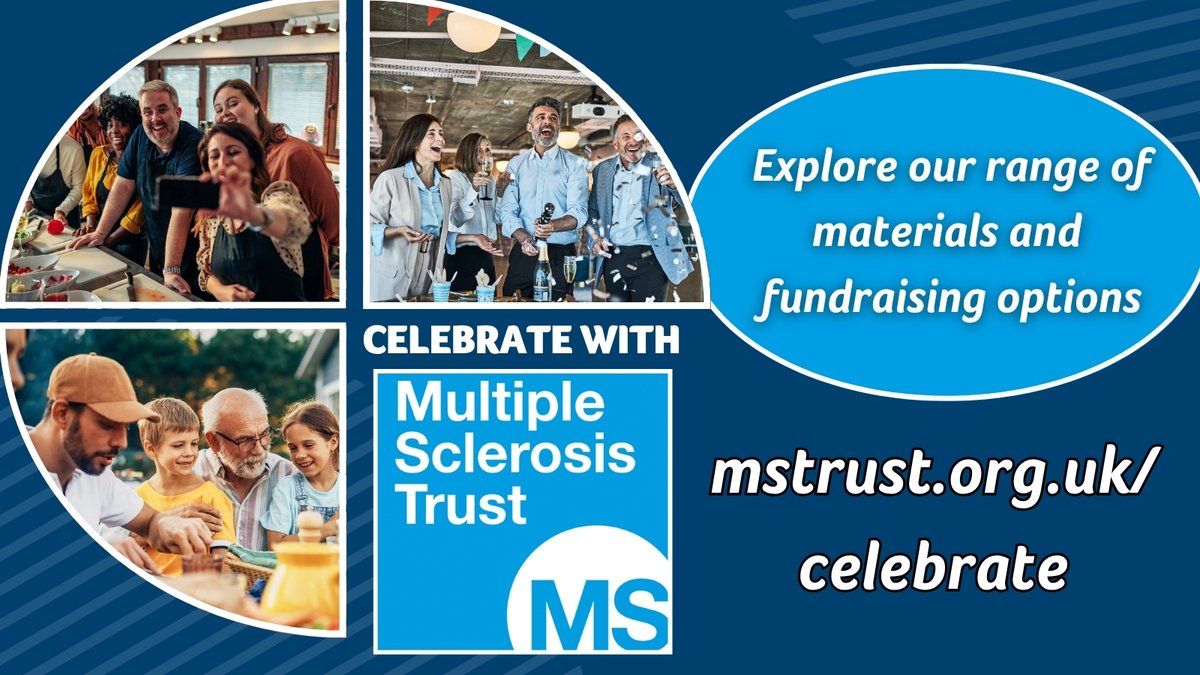 MSTrust's tweet image. Got a birthday, anniversary or graduation coming up? 

Celebrate with the #MS Trust.

Explore our selection of branded decorations to bring out any party display.

There are lots of options to fundraise as part of your big day to make it extra meaningful.
mstrust.org.uk/celebrate
