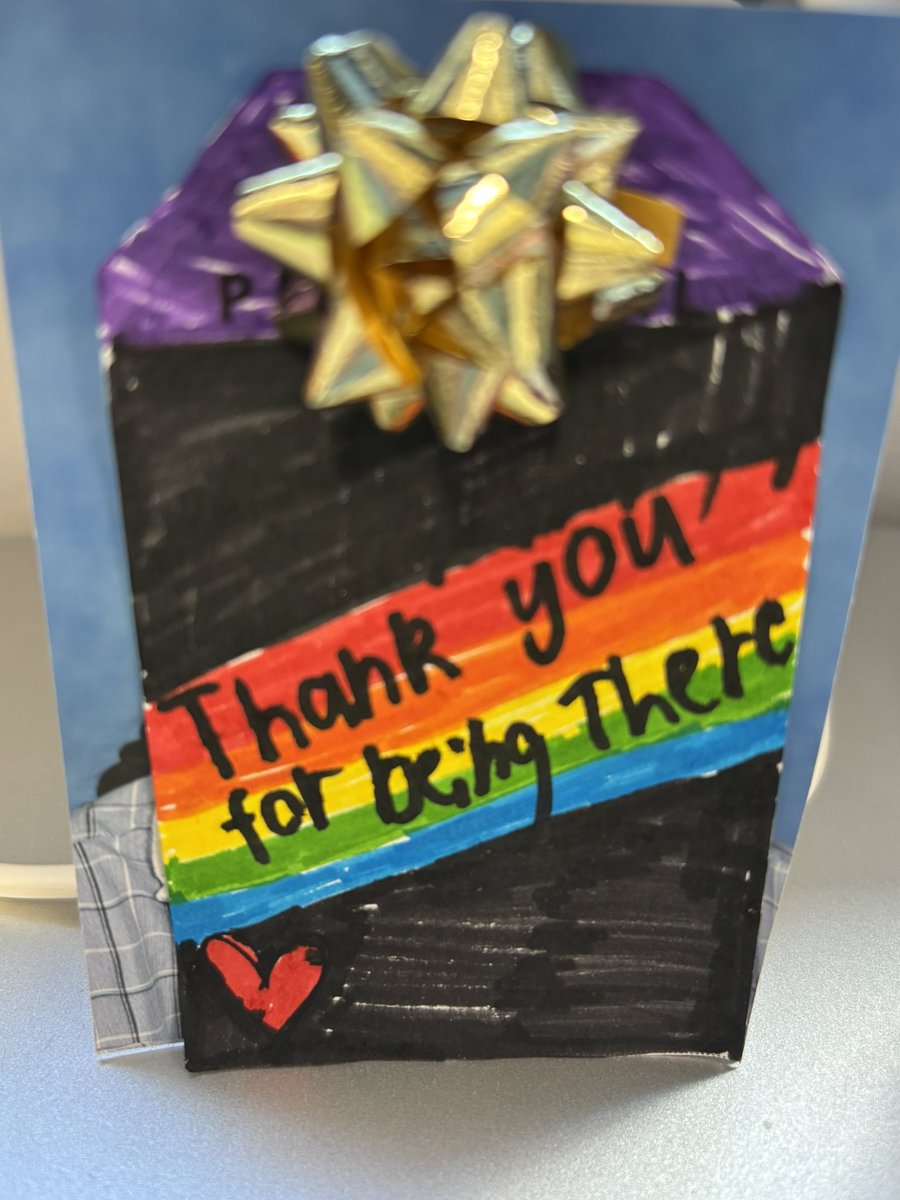 Received a jar full of beautiful messages from staff and students on Principal’s Day … they lift my spirits. I have a regular visitor to my office who wanted to make sure I saw theirs and keep it on my desk.
