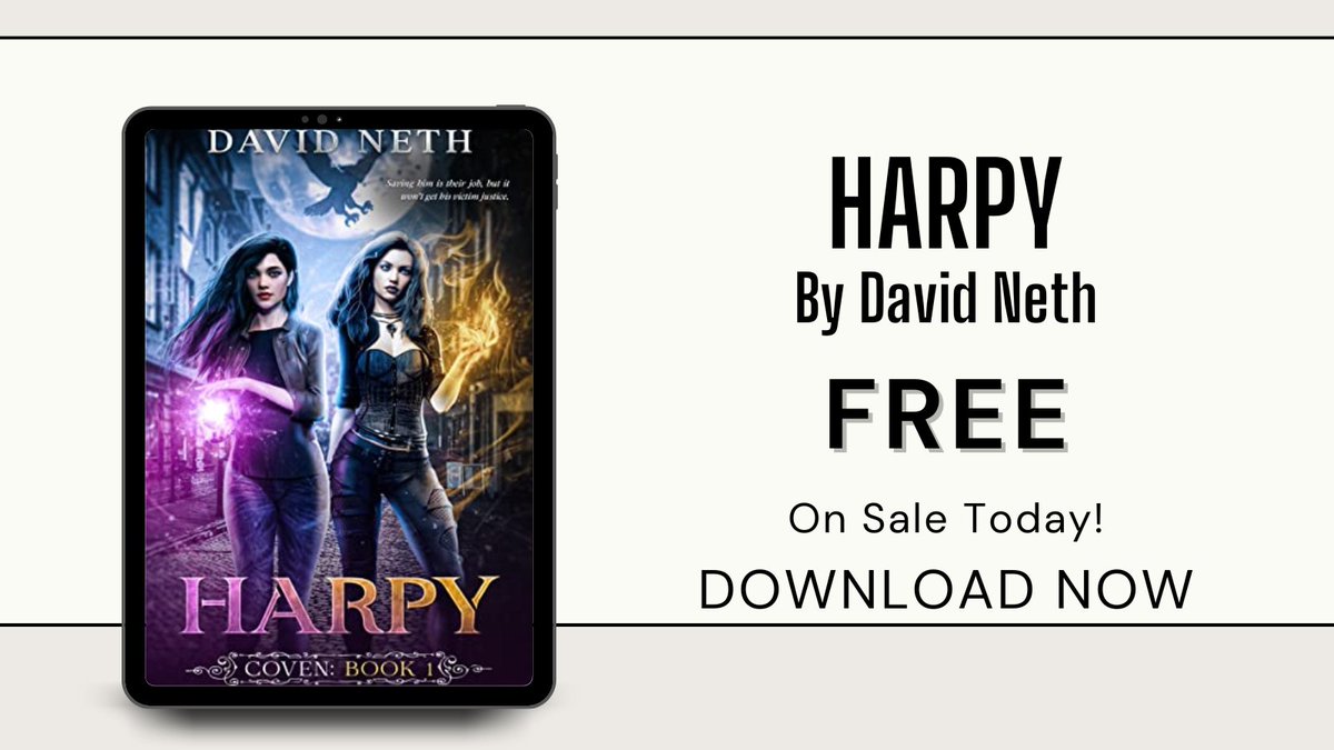 Justice is a witch's task. In Harpy (Coven Book 1), Samantha and Kathy are about to stir some magic: cravebooks.com/b-26261?refere… #Fantasy #WitchStory