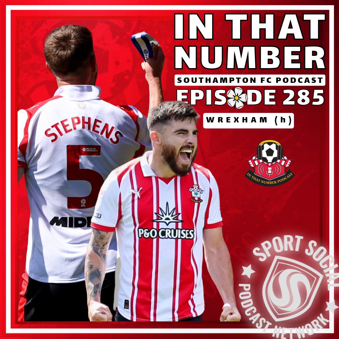 #InThatNumber 2️⃣8️⃣5️⃣ : Wrexham (h)

<a href="/84RayOfSunshine/">Ray Hunt</a> <a href="/moscowmush/">Saint Kevin</a> celebrate the opener against #wrexham 

🗞️ ITN News
🔚 Dibling 
🚫 Aribo &amp; Edozie 
🐉 Wrexham Report
👞 Northampton preview
🚜 Ipswich preview 
🔮 Predictions 

#SaintsFC #WeMarchOn | #SFC 

shorturl.at/zNM6Y