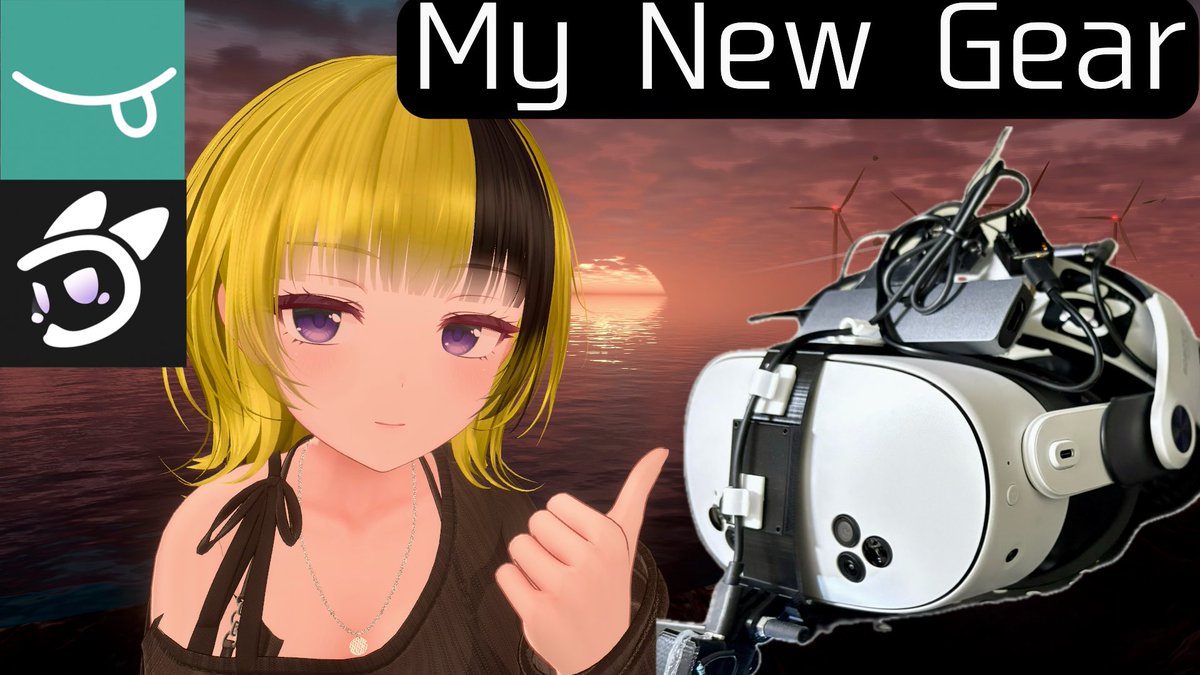 RINE_VRC's tweet image. Meta quest3sにdiyで顔トラッキング後付けできました。ハンダゴテが大変だったけど、大変満足です☺️
 #VRChat #eyetrackvr #projectbabble