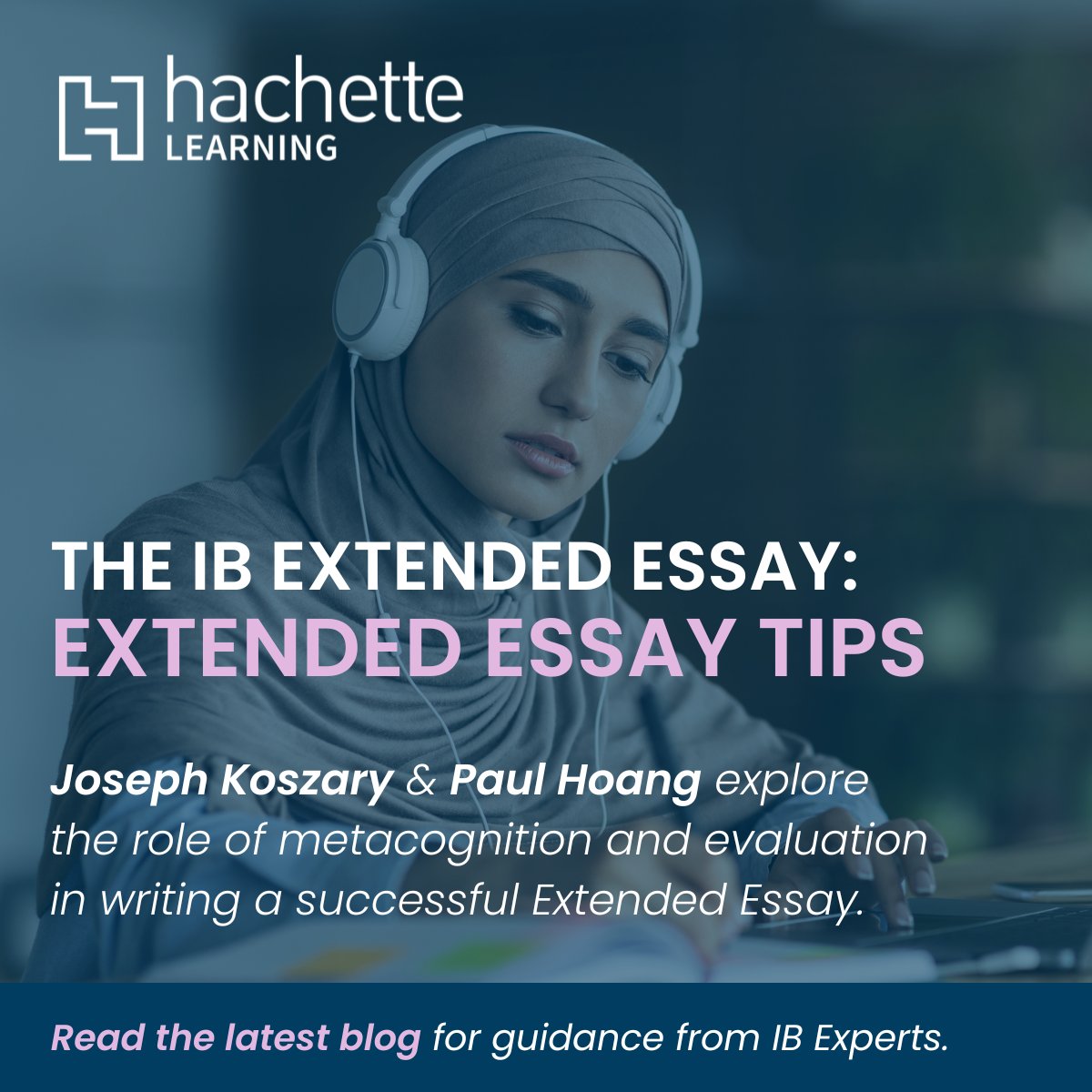 Success in the Extended Essay isn’t just about what students research but how they think about their research.

<a href="/josephkoszary/">Joseph Koszary</a> and <a href="/PaulHoang88/">🄿🄰🅄🄻 🄷🄾🄰🄽🄶</a>'s latest blog shares advice on how to succeed in Criterion D: 'Discussion and Evaluation'.

Read it here: bit.ly/45q8eZ0
