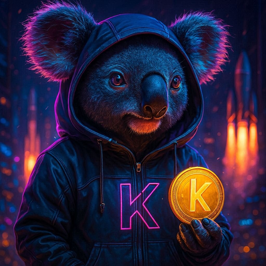 KoalaAIvip's tweet photo. Starts with K and we all hodl it 🐨💥 https://t.co/TOZWQjswTF